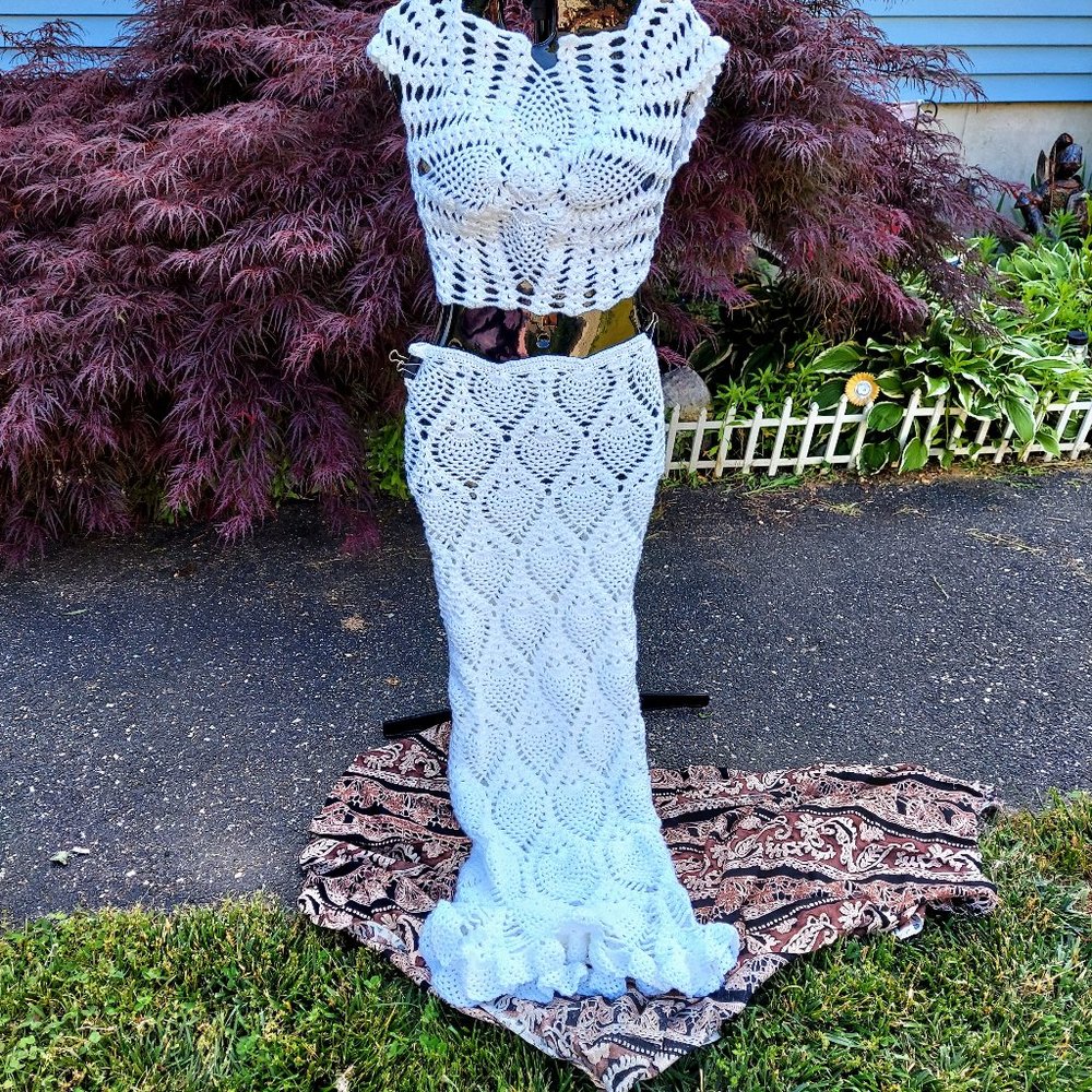 Crochet pineapple set